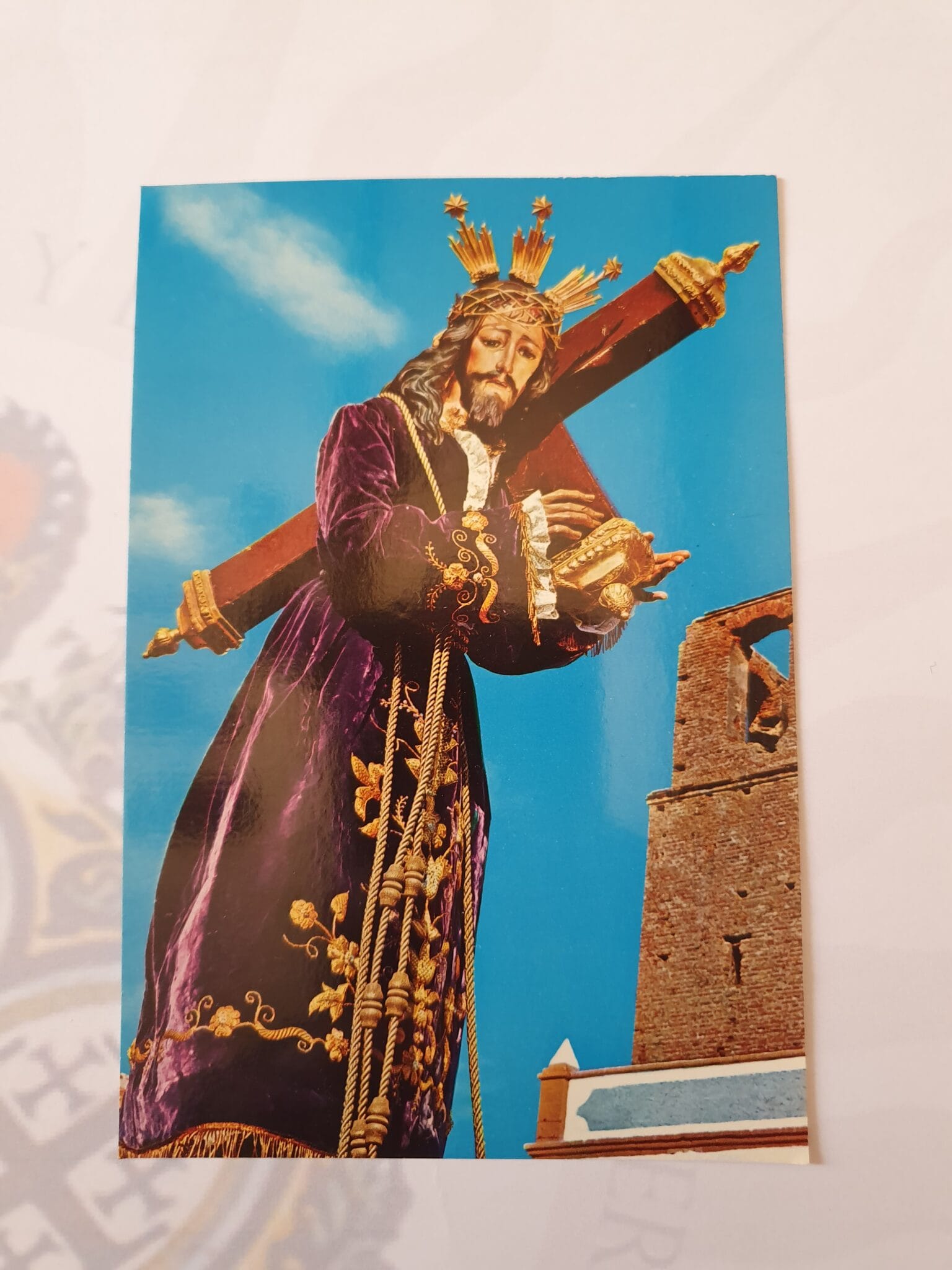 Postal antigua Nazareno de las Torres Archicofradía Nazareno de las